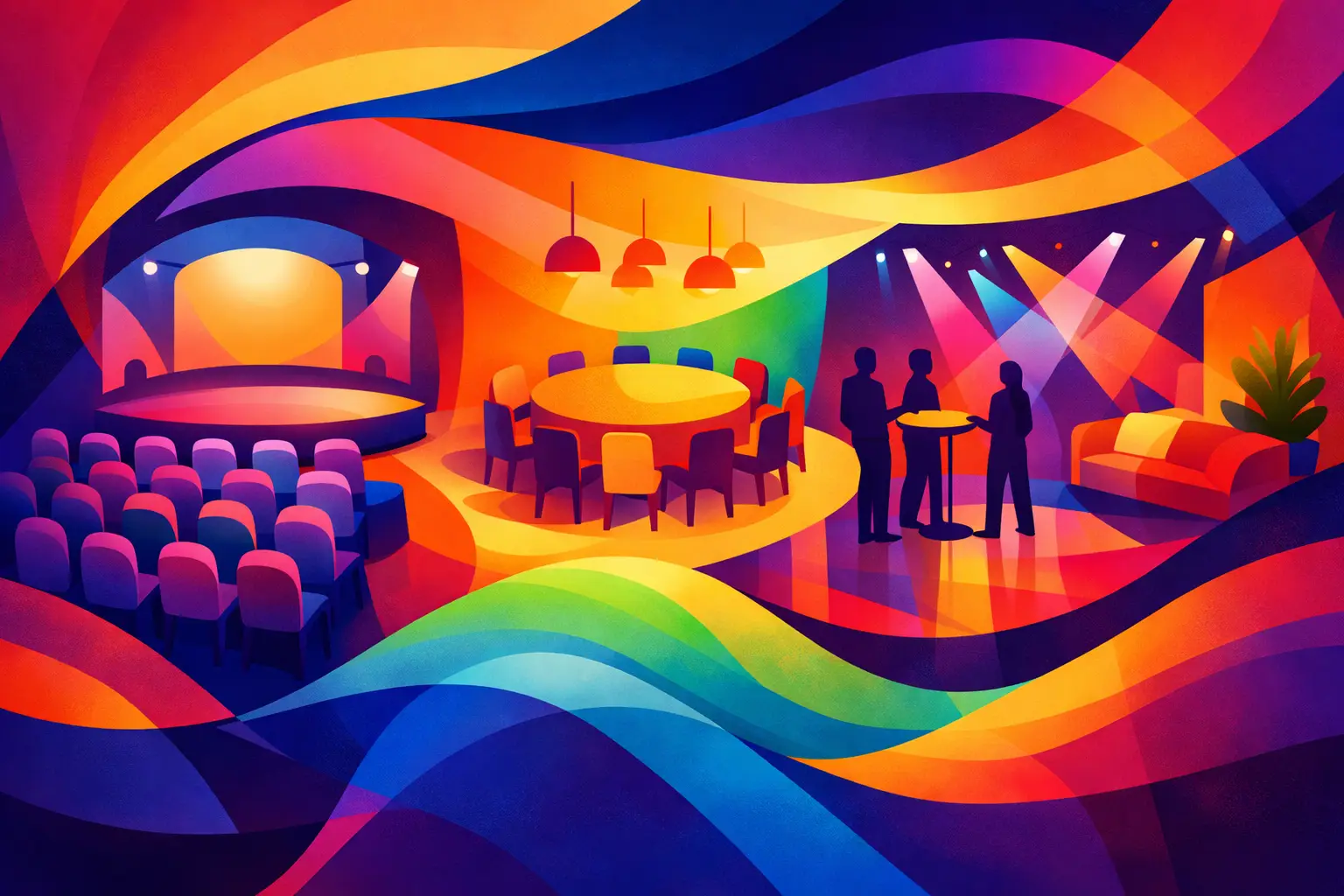 Flexible Event Space Layout That Works