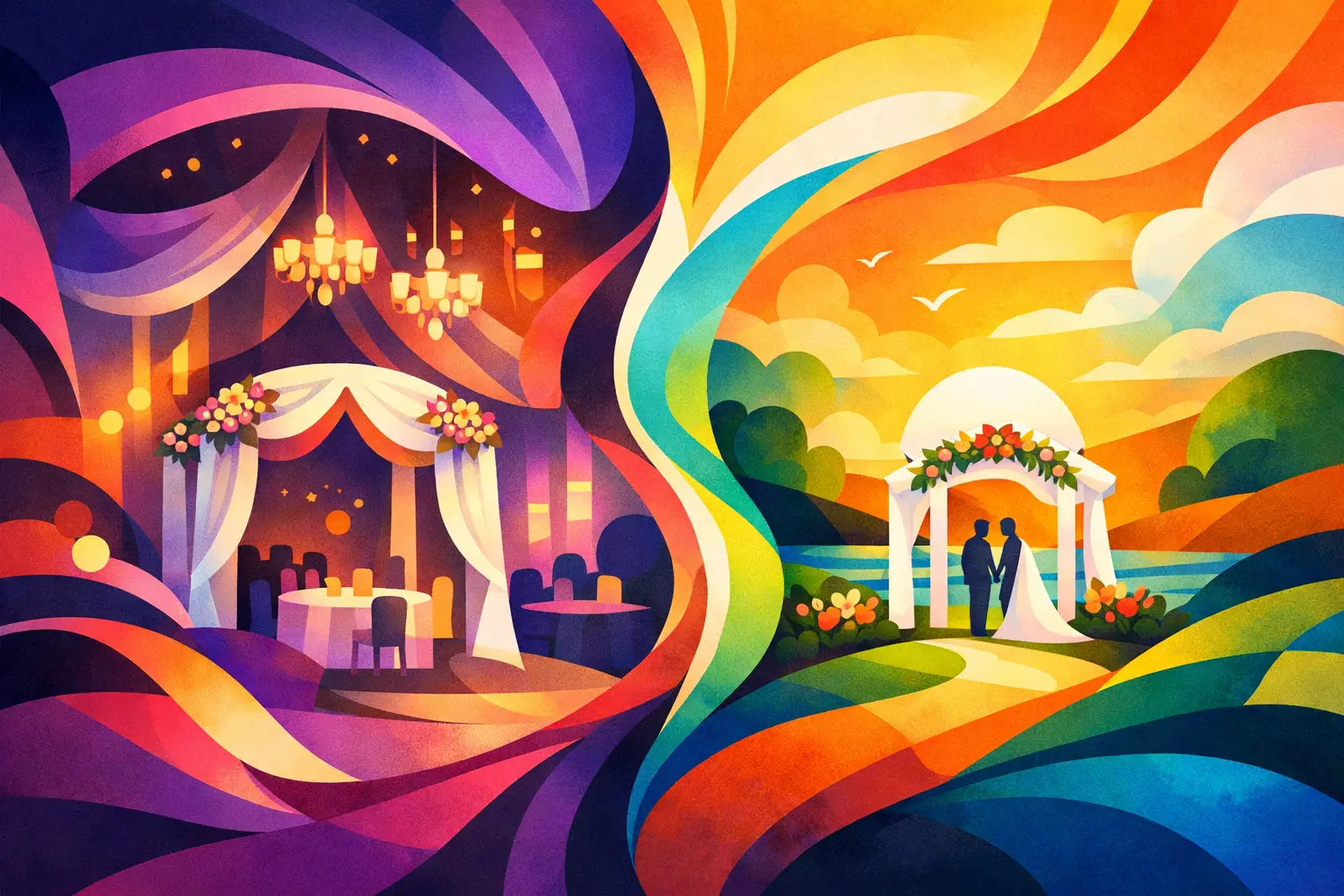 Indoor vs Outdoor Wedding Venue: Which Fits?